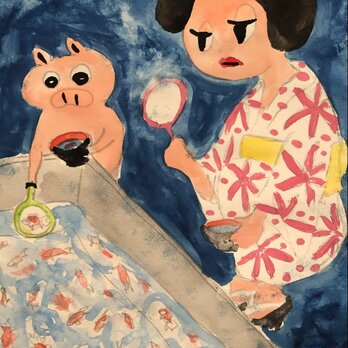 金魚掬いの画像