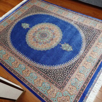 冬の超目玉品30%OFF】ペルシャ絨毯　ネイアブリシャム　ハイブリッド　カシャン産　リビング　250x200cmの画像