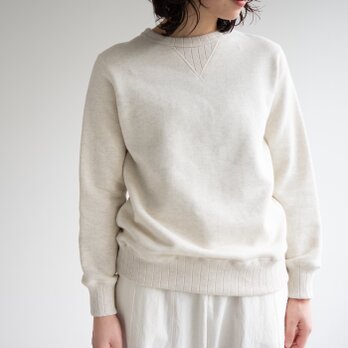 吊り裏毛/クラシック スウェット シャツ/oatmeal heather/size1・2