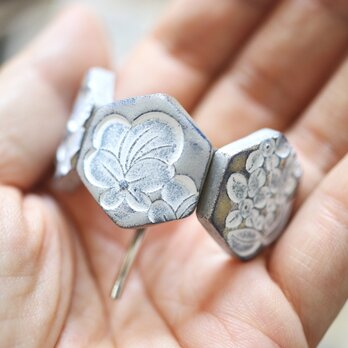 : : : 陶土の草花ポニーフック : : : 1322の画像
