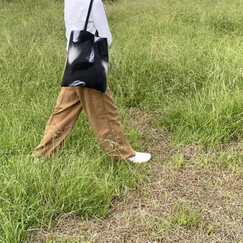 am432 モノトーン シンプルバッグの画像