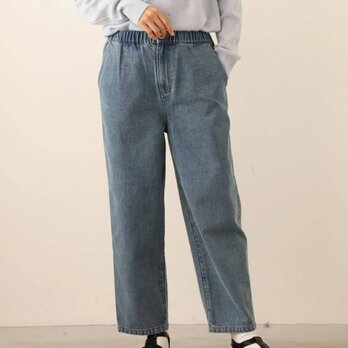 着回し力が高いデニムパンツ　コットン　ロングパンツ 241003-1の画像