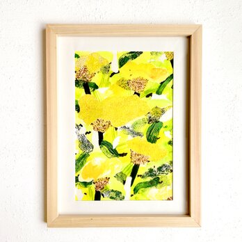 かぼちゃ畑（原画・額装）の画像