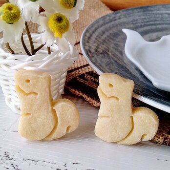 りすのクッキー型（24）お菓子作り　製菓用　抜き型　型抜きクッキー型の画像