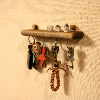 マグネットのシンプルキーフックの画像