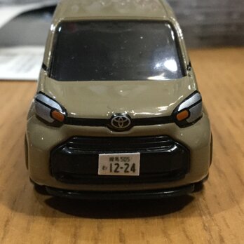 【期間限定】トミカナンバープレート(1台分)の画像