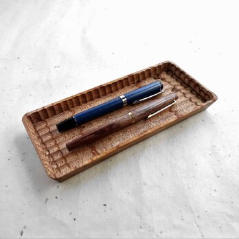 我谷盆 欅(ケヤキ) 20×9×2cm ナチュラルの画像