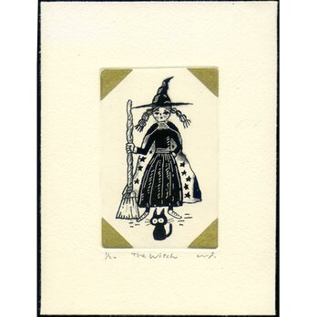 魔女・銅版画の画像