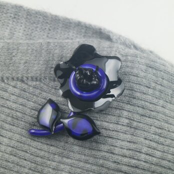 りんどう色の花の画像