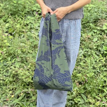 マルシェバッグ「カンナ」希望_グリーンの画像