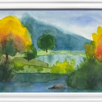 水彩画　風景③