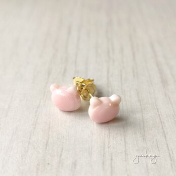 クイーンコンクシェルAAA猫✽ポストピアス★の画像