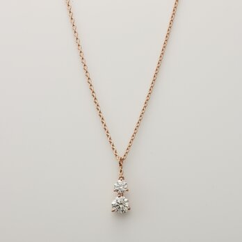 ラッキースパークル（ダイヤモンドネックレス(L)K18 ）の画像