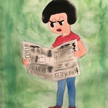 新聞の画像
