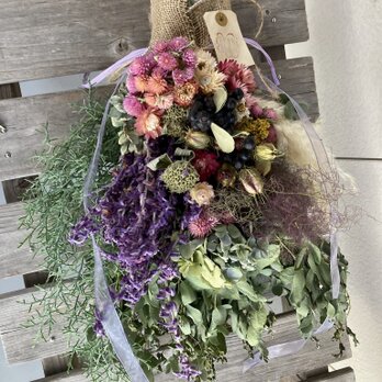 ハーブの花束風スワッグ2の画像