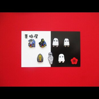 【選べるピンバッジミニ】エジプトの画像