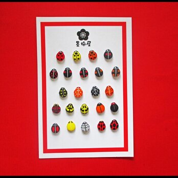【選べるピアス】てんとう虫A※片耳１個売りとなりますの画像