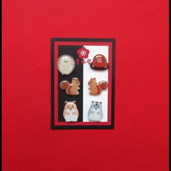 【選べるピアス】小動物【片耳1個売りです】の画像