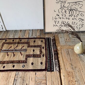 vintage rug B　オールドキリム　バルーチの画像