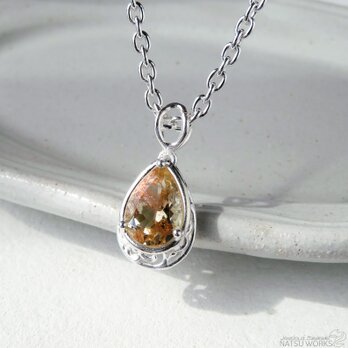 オレゴン サンストーン ネックレス / Oregon Sunstone Necklaceの画像