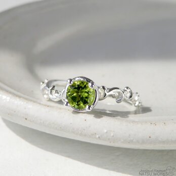 ペリドット リング / Botanical Peridot Ring 〜の画像