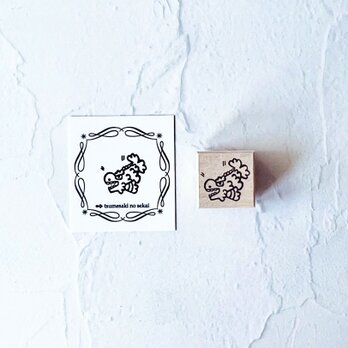 NEW！　＜ゴム製スタンプ＞「シャチホコ」(22mm)の画像