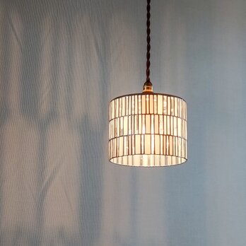 barcode light ＊ ステンドグラスのペンダントライトの画像