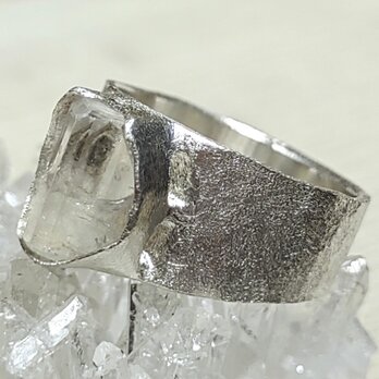 鉱物の表情＊topaz 925 ringの画像