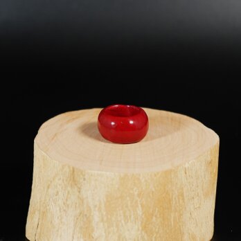Urushi Ring  -  Aka   001　 10号の画像