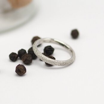 pepper ring -Pt950-