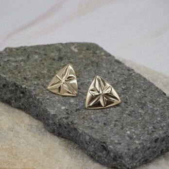 basil pierced earrings -K10YG-の画像