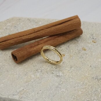 cinnamon ring -K18YG-の画像