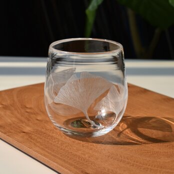 Botanico glass S size design C(イチョウ)の画像