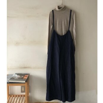 大人サロペットパンツ＊岡山デニムの画像