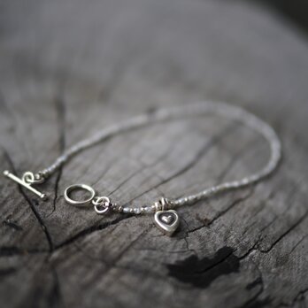 -Keshi pearl・Silver- braceletの画像