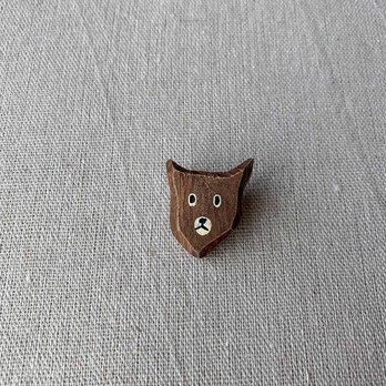 クスノキのブローチ ＊茶いぬ＊の画像