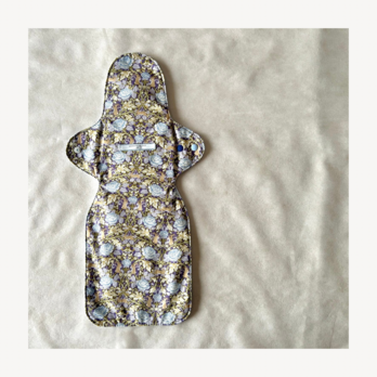 【SALE】布ナプキン longlong サイズ｜うさライトブルー