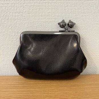 クロネコ玉のお出かけがまぐちの画像