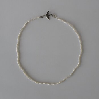 Bird Pearl Necklaceの画像