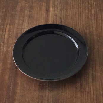 リム8寸皿　濃瑠璃の画像