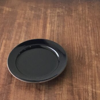 リム6寸皿　濃瑠璃の画像