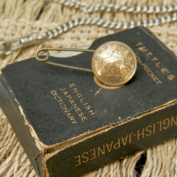 ＃B89 Bulgaria Coin Broochの画像