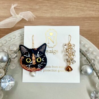 nyaigs〜毛並みまで感じる猫刺繍 作品一覧 | iichi 日々の暮らし