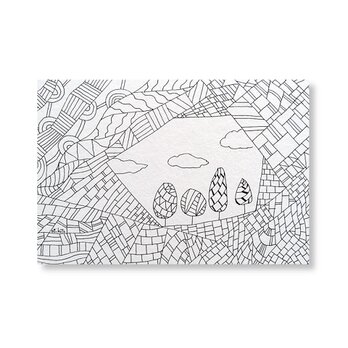 のぞき窓 ( 原画 )の画像