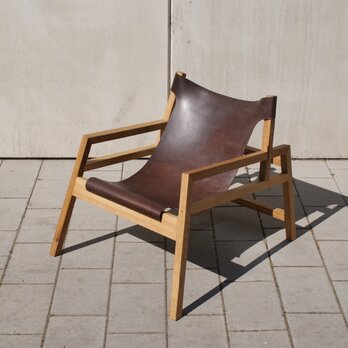 Kabuto Leather Lounge Chairの画像