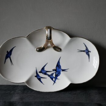 つばめ　ツバメのプレート　アンティークのある生活　ブロカント