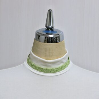 着物リメイク　帯締めで作ったチョーカーの画像