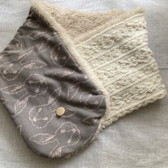 ✳︎ハンドメイド✳︎ふわふわネックウォーマーマフォンプチラパングレージャガードニットファの画像