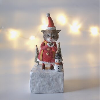 少し寒いクリスマス  - 塑像 -の画像