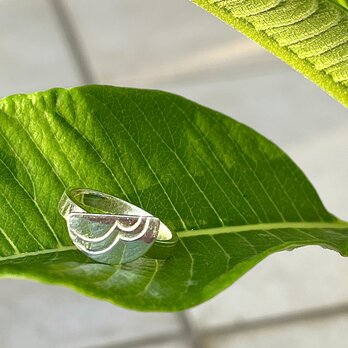 Moon river ring　（ムーンリバーリング） 〜Designed by Hanauta〜の画像